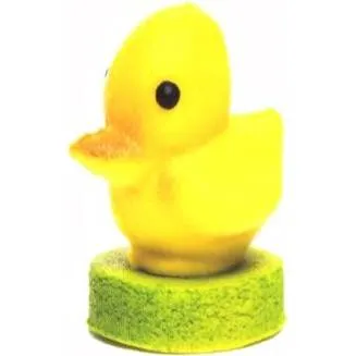 Marcipánová figurka housátka pro zdobení dortů od značky Frischmann, velikost 4x3 cm
