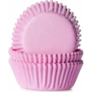 Mini cukrářské košíčky House of Marie v růžové barvě na pečení muffinů a cupcakes