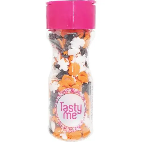 Cukrové zdobení na Halloween od značky TastyMe v balení 50 g pro ozdobu dortů, muffinů a zákusků