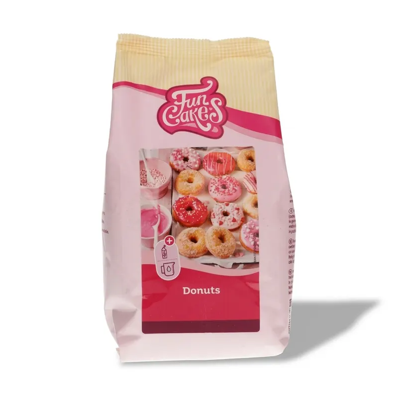 Směs na přípravu donutů FunCakes o hmotnosti 500 g pro domácí smažené nebo pečené koblihy