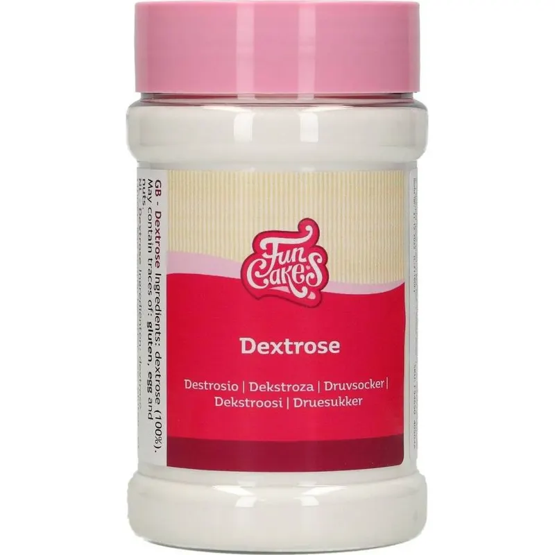 Dextróza přírodní sladidlo FunCakes v balení 200 g pro domácí cukrářství a pečení