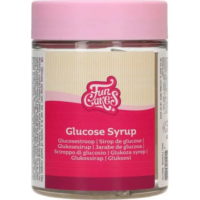 Glukózový sirup FunCakes v balení 375 g pro přípravu polev, karamelu a modelovacích hmot na dorty