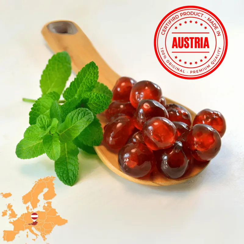 Kandované třešně Spar v balení 100 g, sladká surovina pro vánoční cukroví a dorty