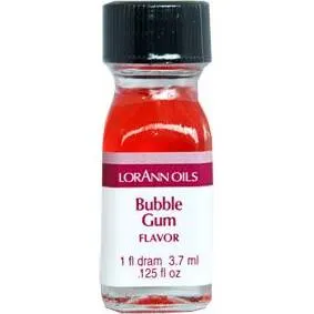 Aroma s příchutí žvýkačky od značky FunCakes, koncentrovaná esence o objemu 3,7 ml pro ochucení dortů, krémů a fondánu