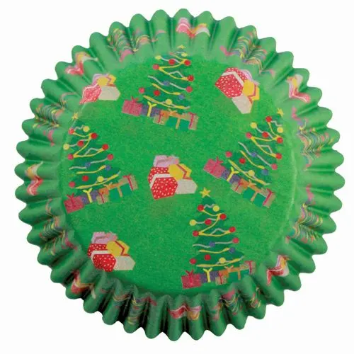 Papírové košíčky na muffiny a cupcaky o rozměru 50 x 30 mm, balení 60 kusů