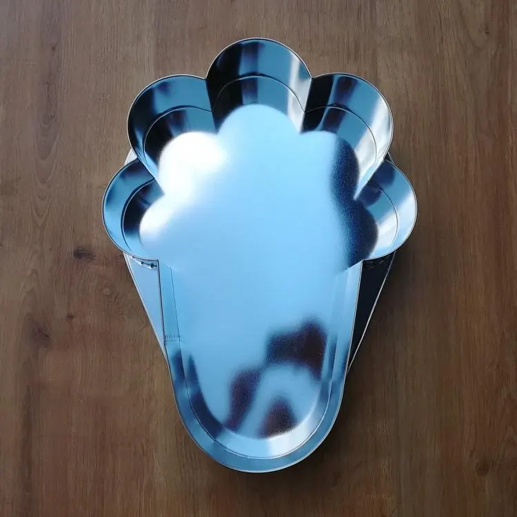 Dortová forma ve tvaru miminka Felcman velká pocínovaný plech 350 x 250 mm na pečení dortů