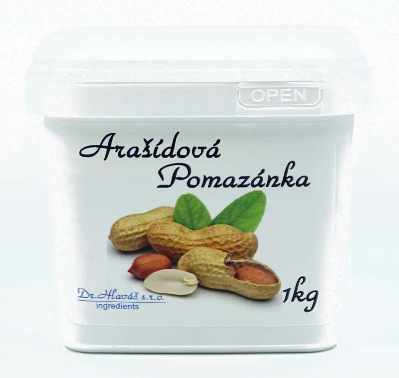 Cukrářská arašídová nugetka Dr. Hlaváč jemná pomazánka pro plnění koláčů a dezertů 1 kg