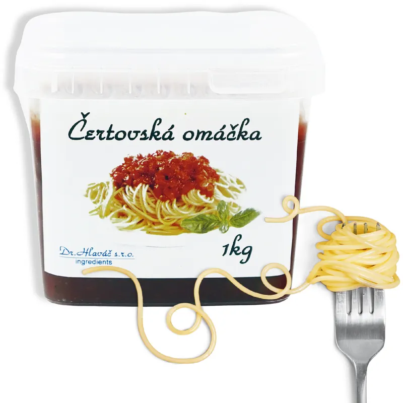 Domácí královské zeleninové ragú Čertovka od značky Dr. Hlaváč v balení 1 kg, sladká zeleninová omáčka ke vaření