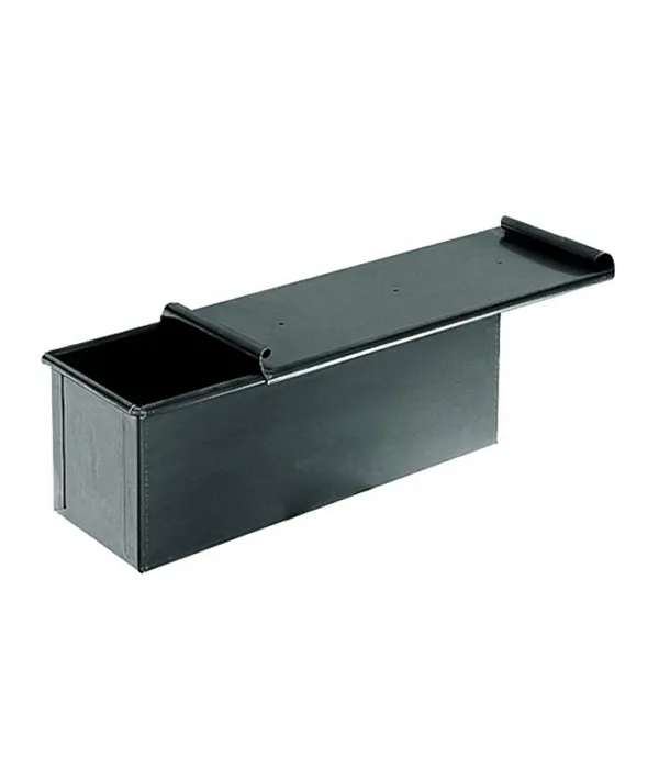 Forma na toustový chléb z modré oceli o rozměrech 50 x 10 x 10 cm pro pečení pan carré doma