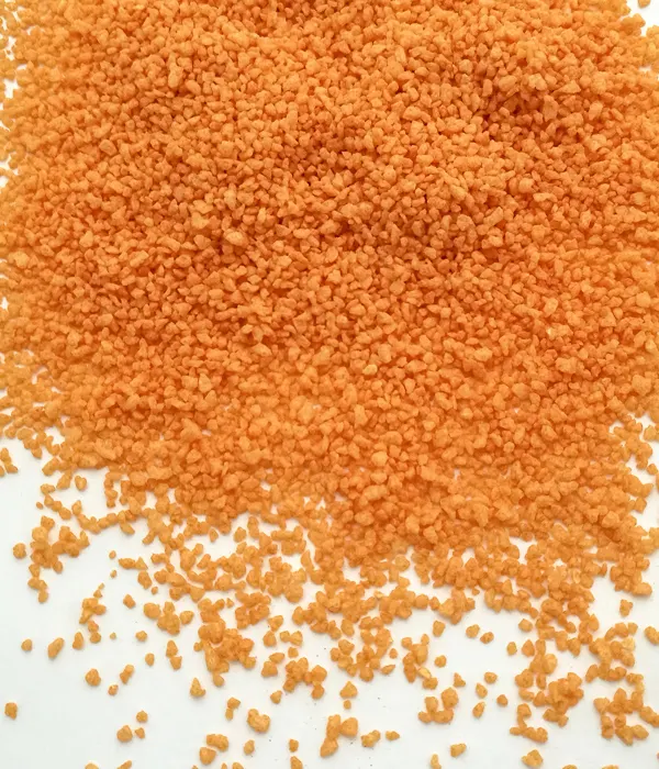 Oranžový aromatizovaný cukrový posyp s příchutí pomeranče v dóze 110 g na zdobení dezertů
