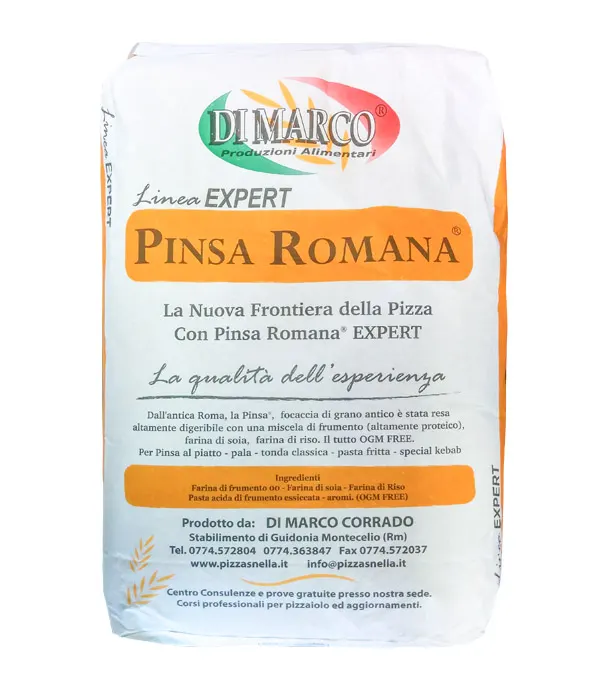 Směs moučná Pinsa Romana Expert pro přípravu římské pizzy Pinsa, balení 25 kg v pytli