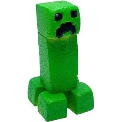 Marcipánová figurka ničitele Creeper z hry Minecraft na zdobení dortů a cukrářských výrobků, 56 g