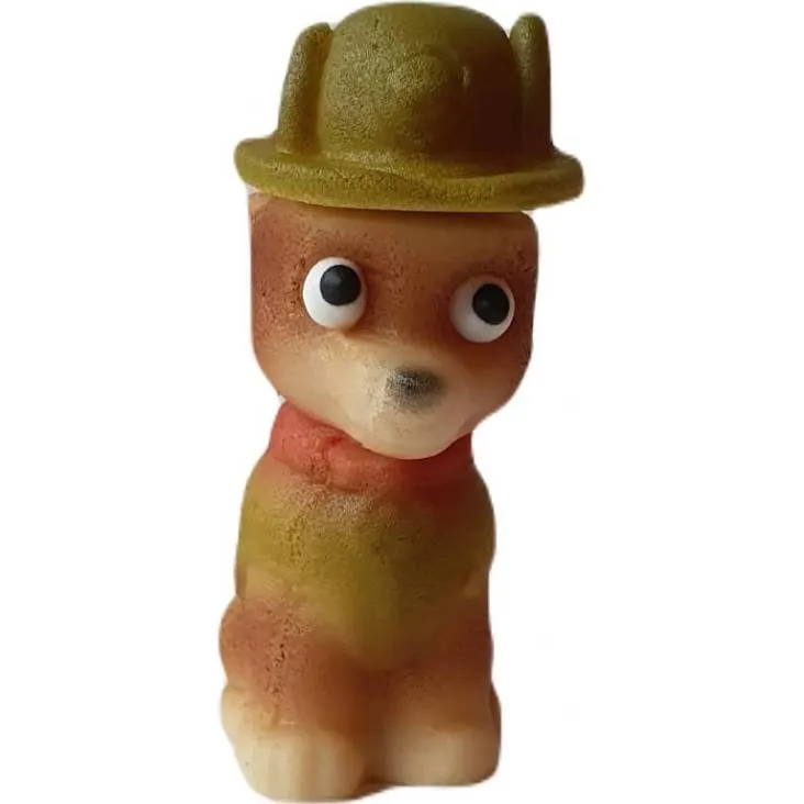 Marcipánová figurka Tracker z tlapkové patroly na zdobení dortu, rozměr 8,5x5 cm od značky Frischmann