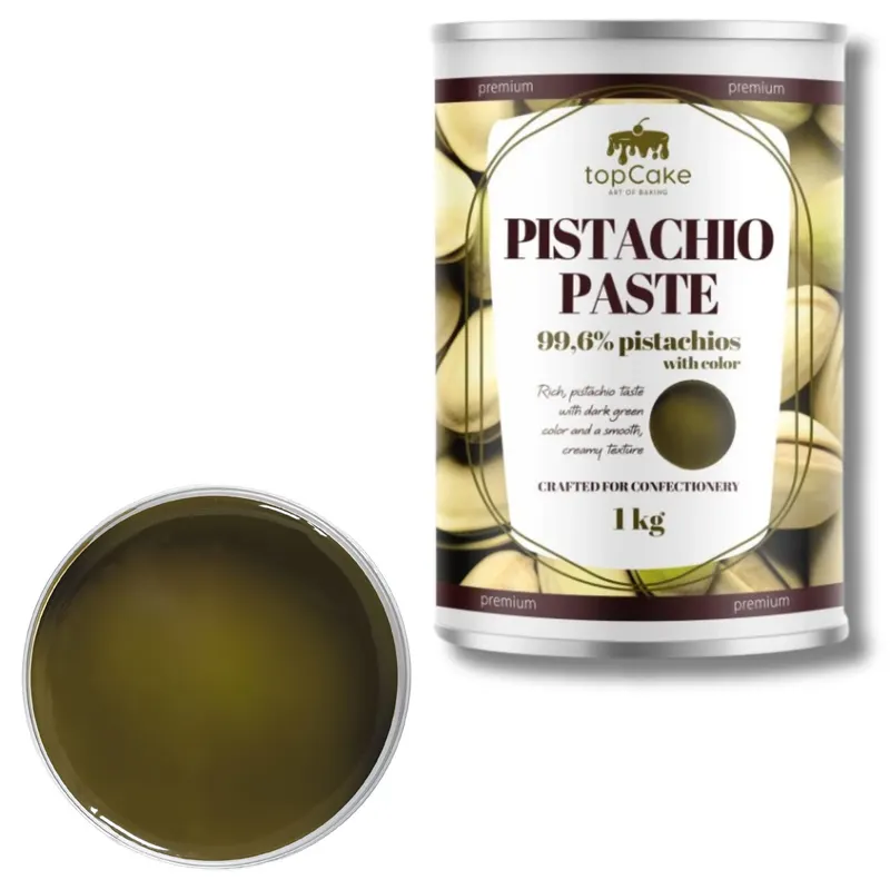 Hladká neslazená pistáciová pasta Pro sladký život pro krémy, dezerty a pečení