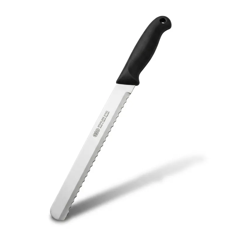 Vlnitý dortový nůž KDS s délkou čepele 28 cm pro krájení dortů a korpusů
