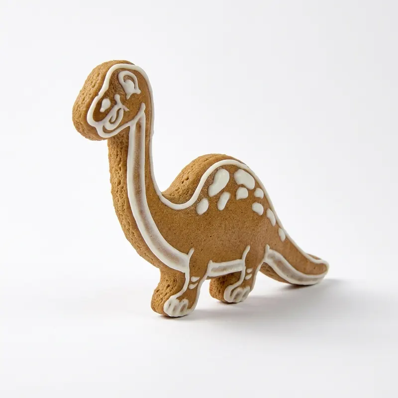 Nerezové vykrajovátko ve tvaru dinosaura Brontosaurus pro výrobu cukroví a zdobení dortů