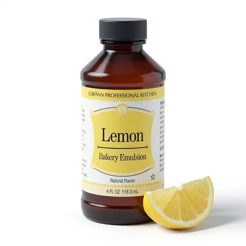 Citronové aroma LorAnn v lahvičce 118 ml od značky FunCakes na ochucení dortů a cukrářských krémů