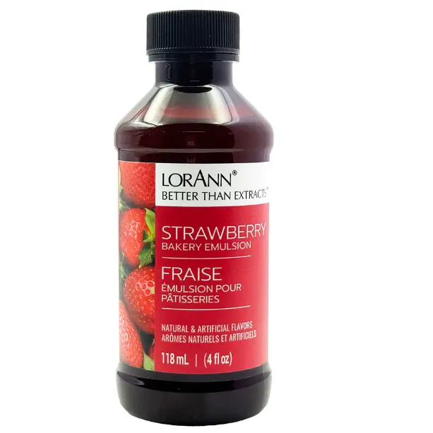 Aroma v emulzi jahoda LorAnn 118 ml