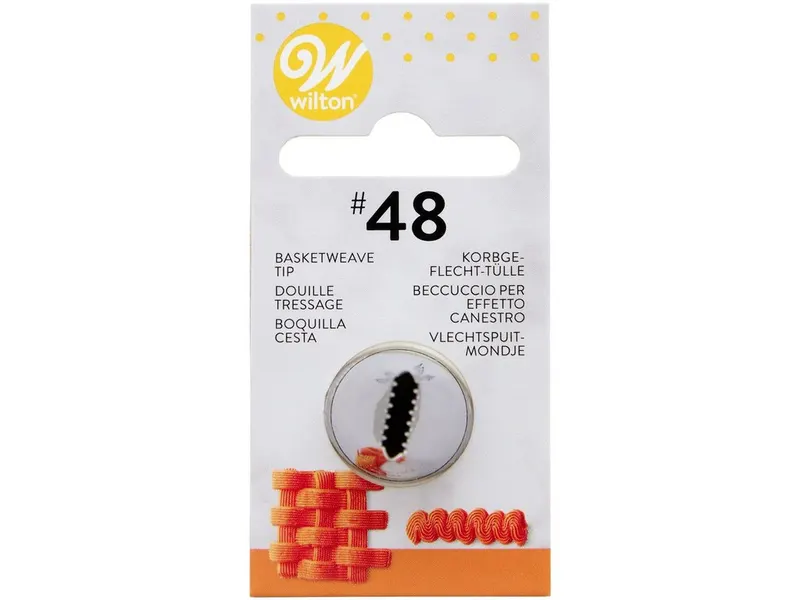 Zdobící špička Basketweave č. 48 Wilton