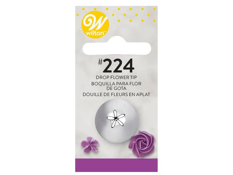 Cukrářská špička Drop Flower č. 224 Wilton, průměr 7 mm