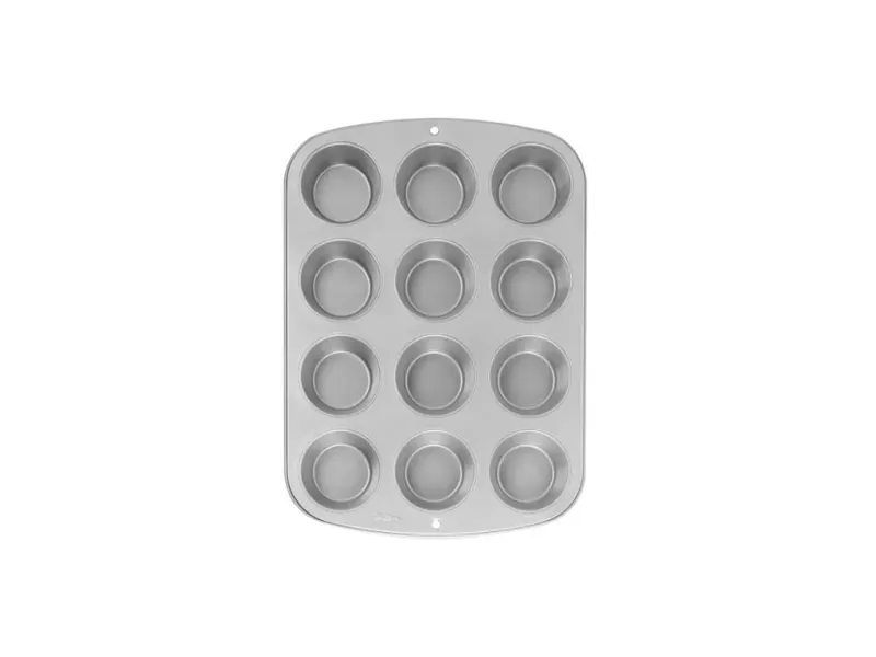 Plech na mini muffiny 12 pozic hliníkový nepřilnavý