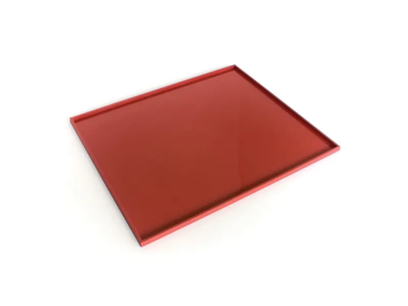Silikonová forma na rolády a pláty, cihlová, 32,5 × 32,5 cm
