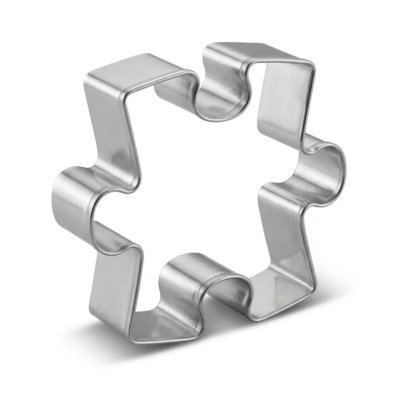 Nerezové vykrajovátko puzzle dílek 5 cm