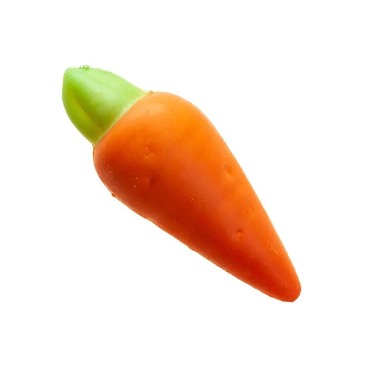 Čokoládová dekorace mrkvičky, 6 ks
