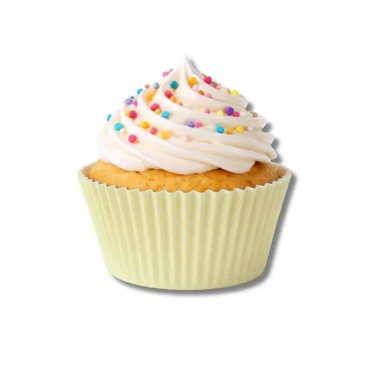 Košíčky na muffiny žluté 5 x 3 cm 100 ks