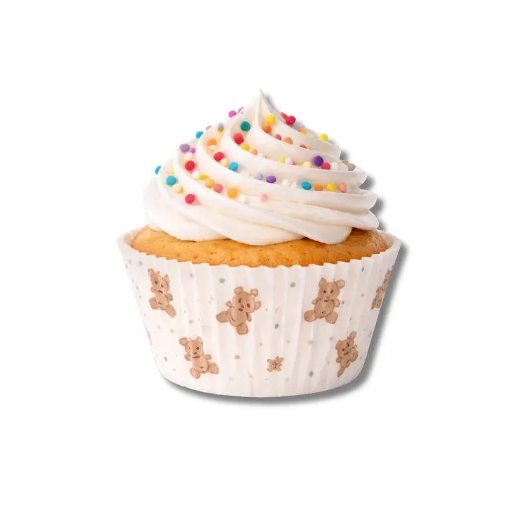 Košíčky na muffiny s medvídky 5 x 3 cm 100 ks