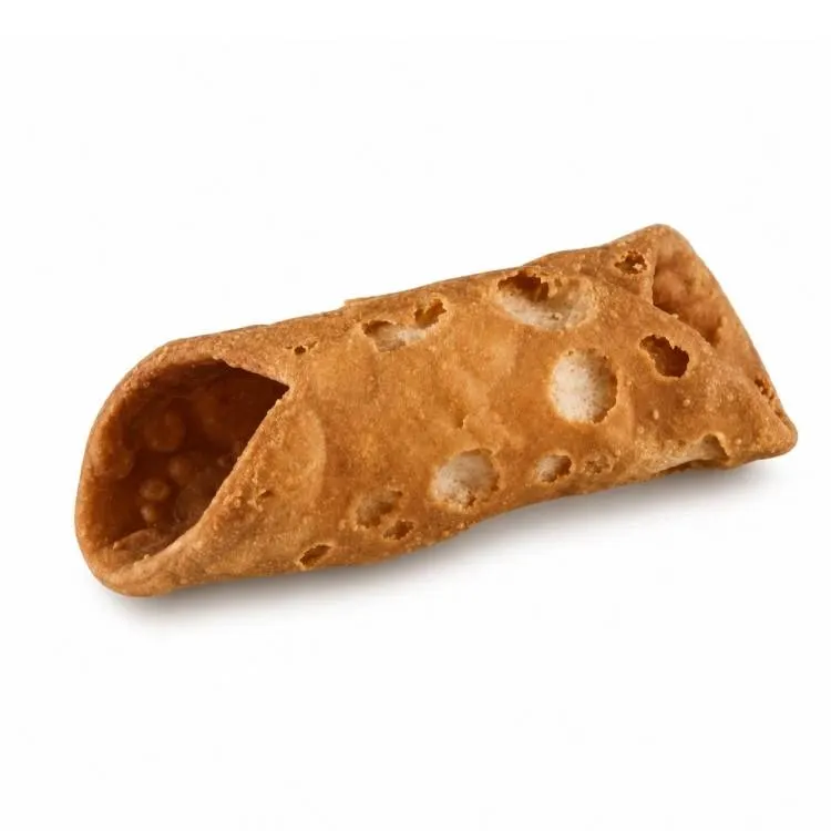 Cannoli Siciliani, křupavé trubičky tmavé 6,5 cm, 16 ks