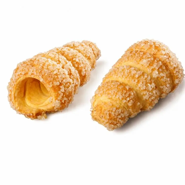 Kornouty z listového těsta pocukrované 13 cm (3 ks)