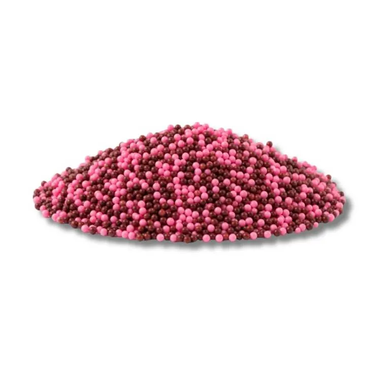 Cukrový máček růžový a hnědý 50 g