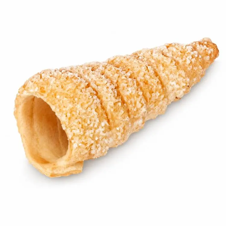 Kornouty z listového těsta pocukrované 6,5 cm (12 ks)