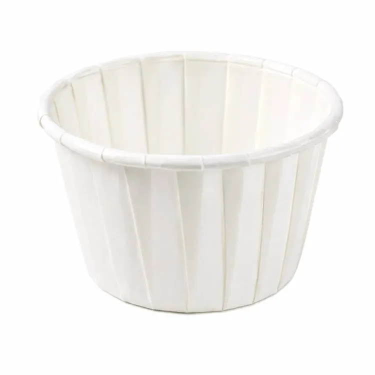Košíčky na muffiny pevné bílé 5 x 4 cm 100 ks