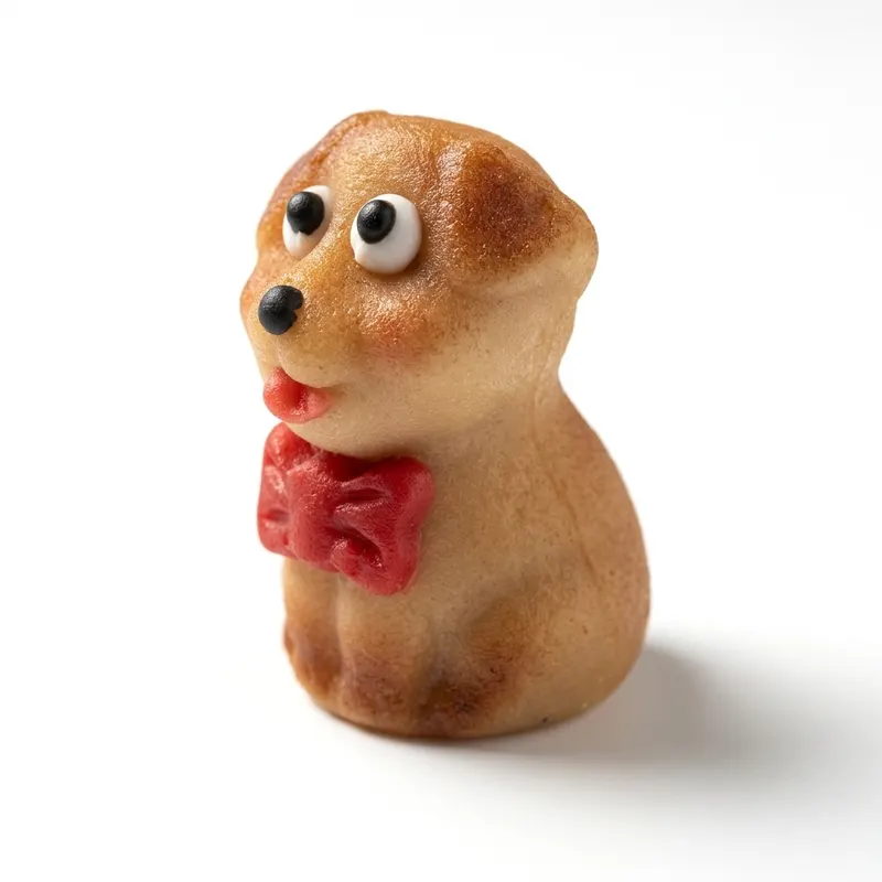 Marcipánová figurka pes 5 x 3,5 cm