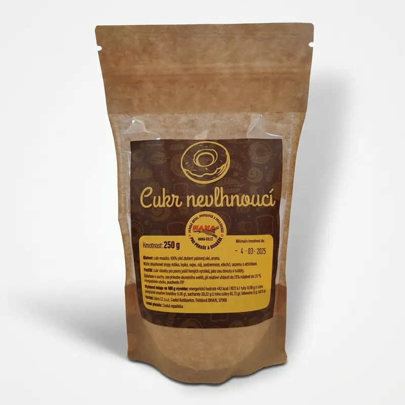 Cukr nevlhnoucí na poprašování, 250 g