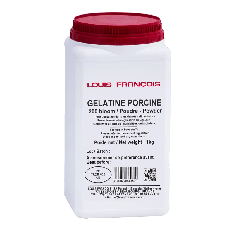 Vepřová želatina 200 Bloom Louis François 150 g