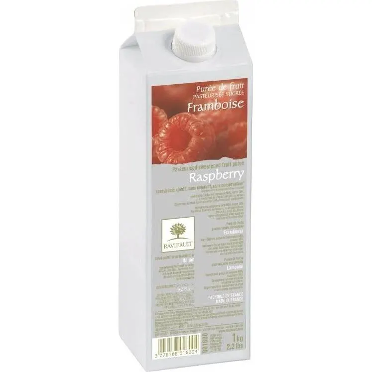 Ovocné pyré malina pasterizované, 1 kg