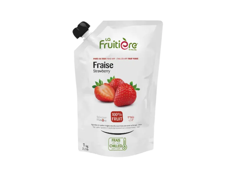Jahodové pyré bez přidaného cukru 1 kg