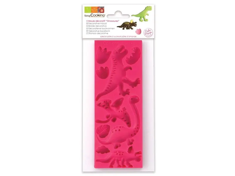 Silikonová forma Dinosaurus Scrapcooking 16 x 6 cm