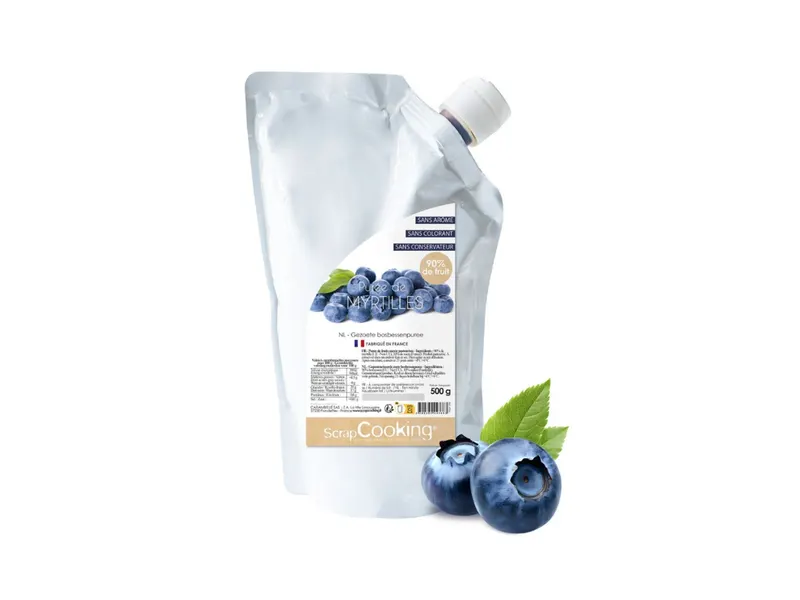 Borůvkové pyré 500 g