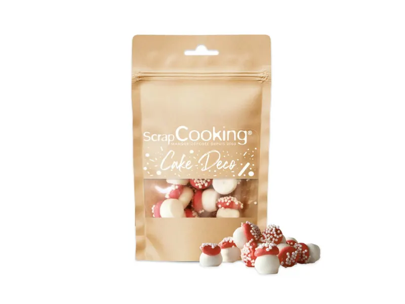 Cukrové meringue houby ScrapCooking 25 g