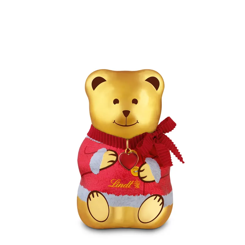 Lindt Teddy Girl & Teddy Coat 100 g - čokoládový medvídek