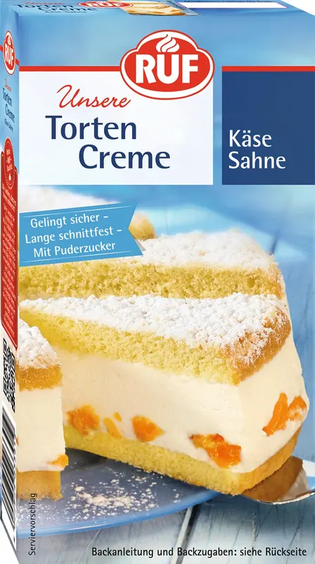 Směs na tvarohový krém se smetanou 160 g
