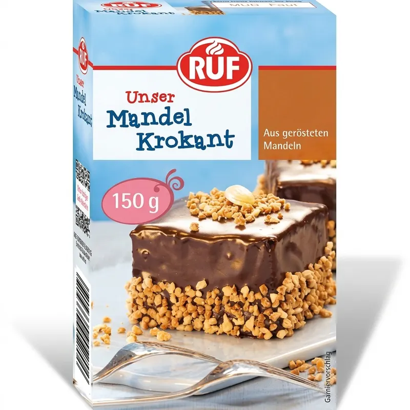 Kousky mandlí RUF, 150 g