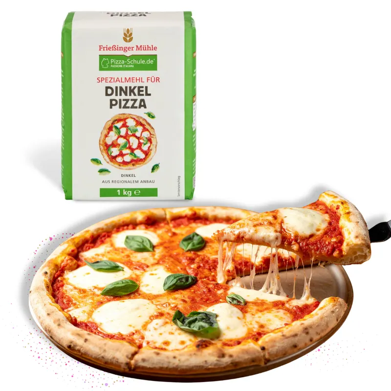 Špaldová Pizza mouka DI FARRO 1 Kg pro domácí pizzu, Typ 00