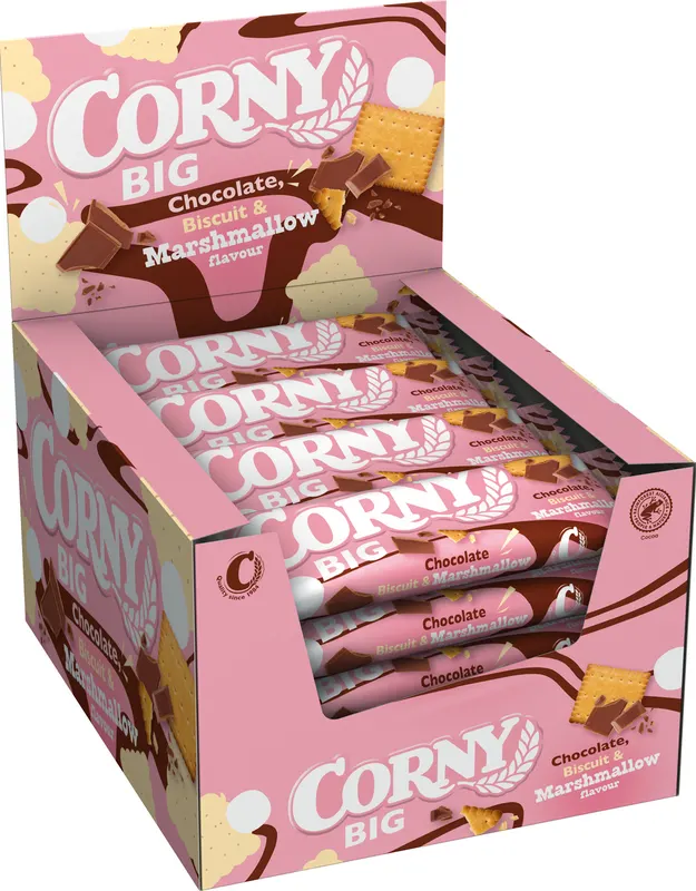 CORNY Big Marshmallow tyčinky 40 g