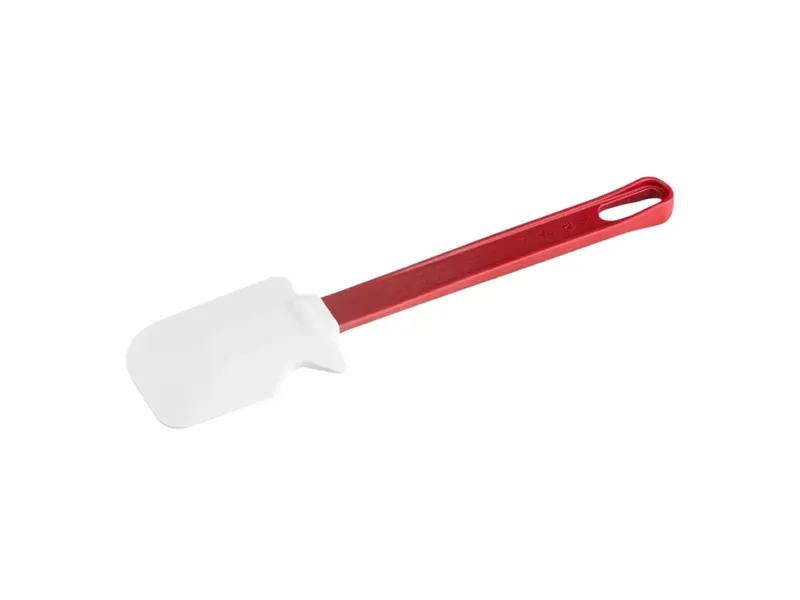 Silikonová stěrka s výkrojem červená 25 cm