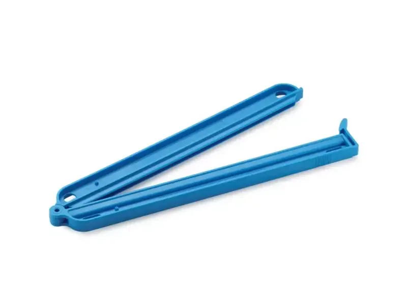 Klip na uzavírání cukrářských sáčků modrý 22 cm